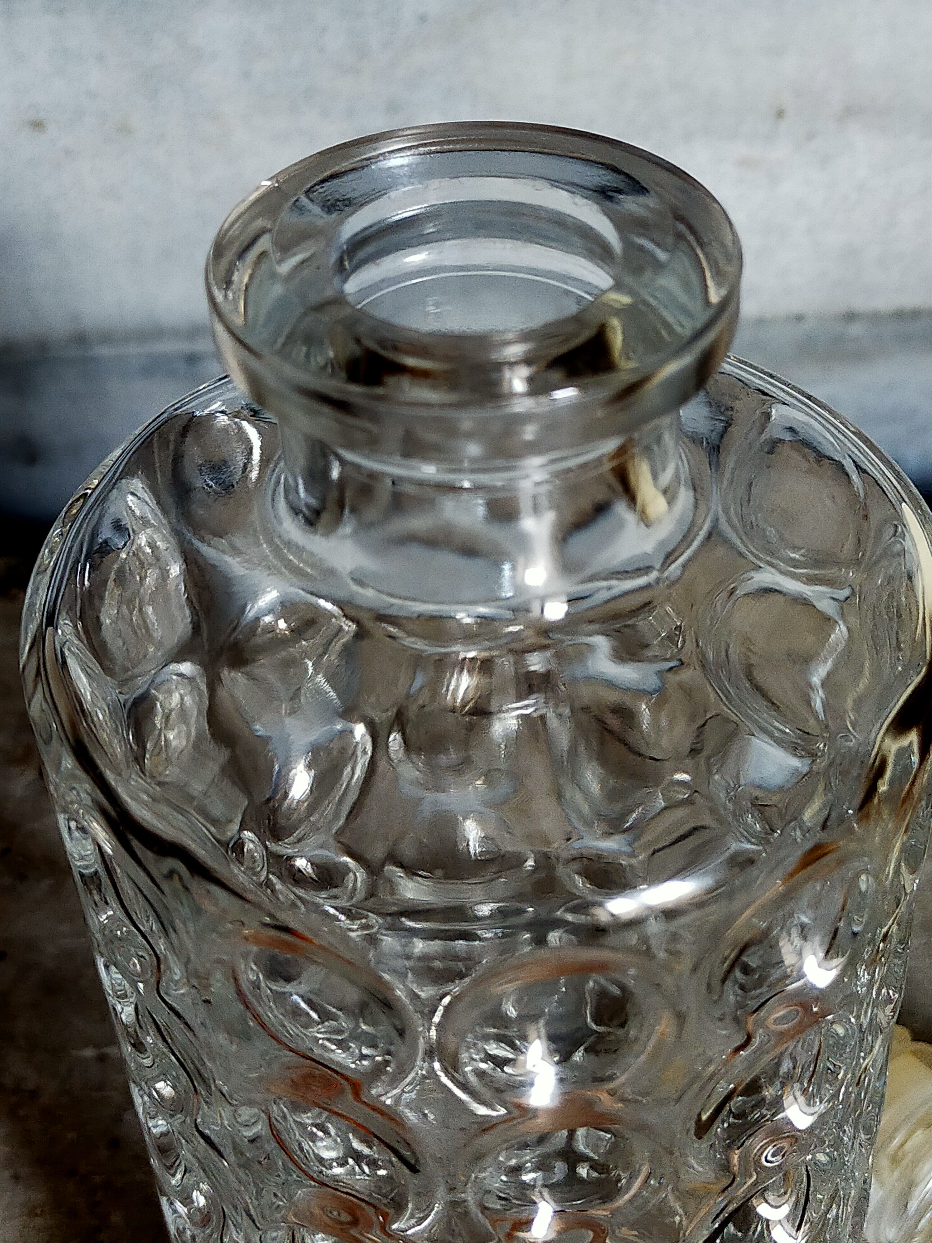 Vintage whisky carafe