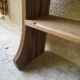 Antique solid wood wall shelf