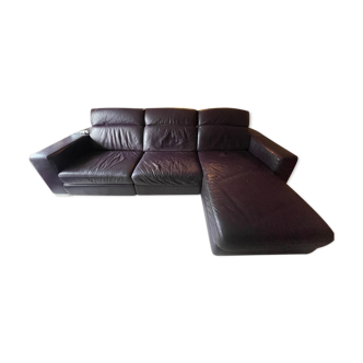 Leather sofa