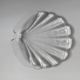 Set 3 glass shells trinket bowl