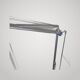 Philippe Starck Archimoon K lamp for Flos 1998 with yellow shade.