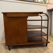 Art Deco dessert trolley/service cart