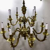 Bronze chandelier 12 lights