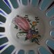 Vintage earthenware cup roullet renoleau charente antique faience cup