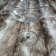 8 mismatched vintage champagne coupes
