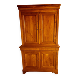buffet 2 bodies 4 doors Louis Philippe Solid cherry (Charles Louis Hugon)