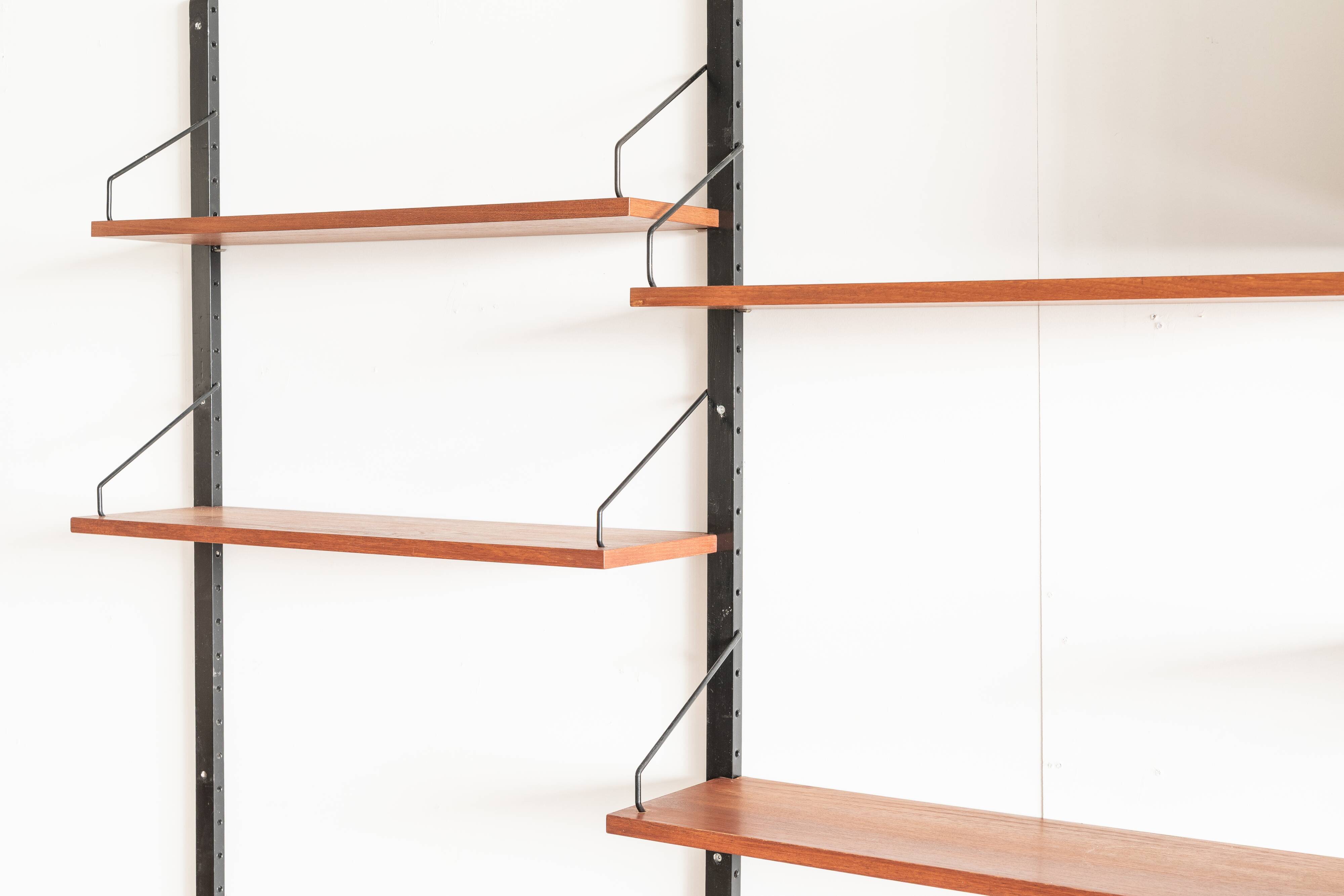 4-Bay wall unitkl  by P. Cadovius, Denmark, 1960's