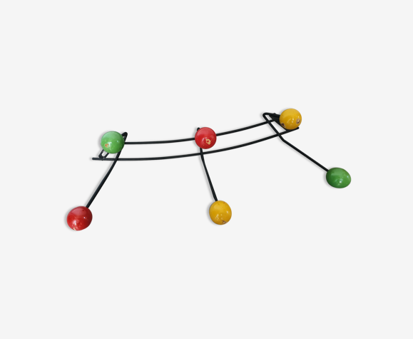 Patère porte manteaux boules