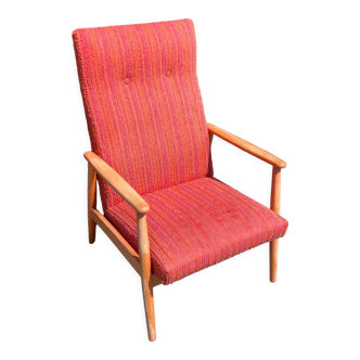 Vintage armchair with original fabric