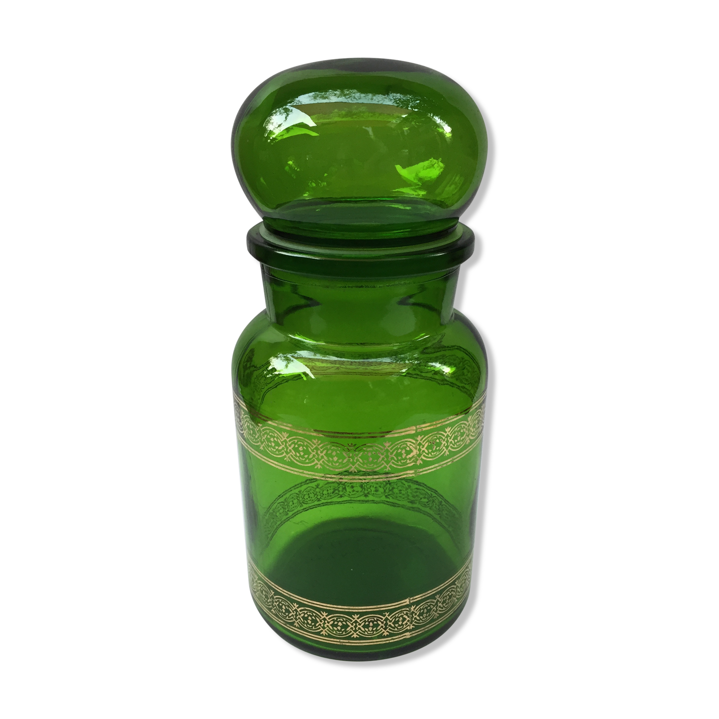 Bottle old pharmacy apothecary jar