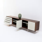 Sideboard in Wengé and White by Cees Braakman for Pastoe