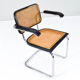 Mid-Century Italian Modern Marcel Breuer B64 Cesca Armchair Chair, 1970