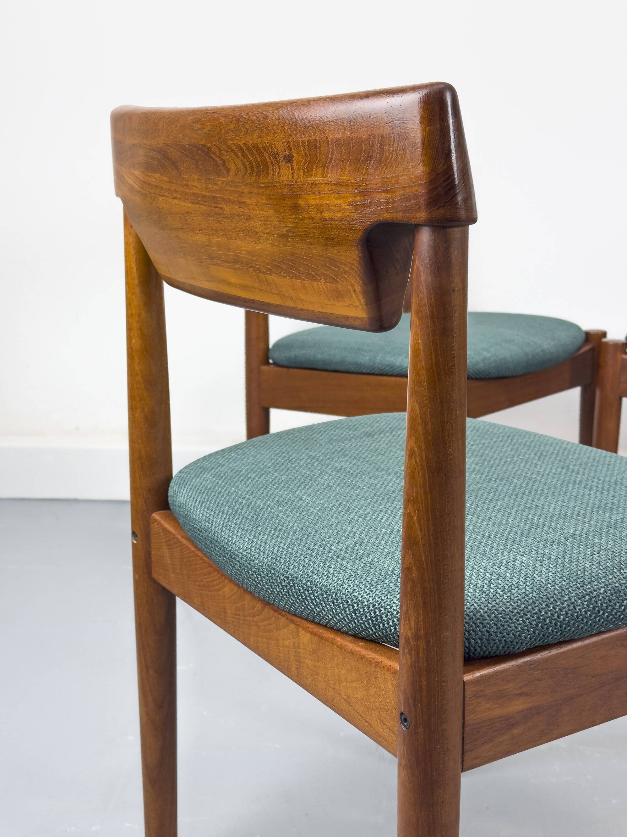 Teak Dining Chairs from Glostrup Møbelfabrik, 1960s, Set of 6