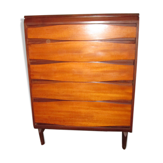 Vintage dresser in teak and walnut