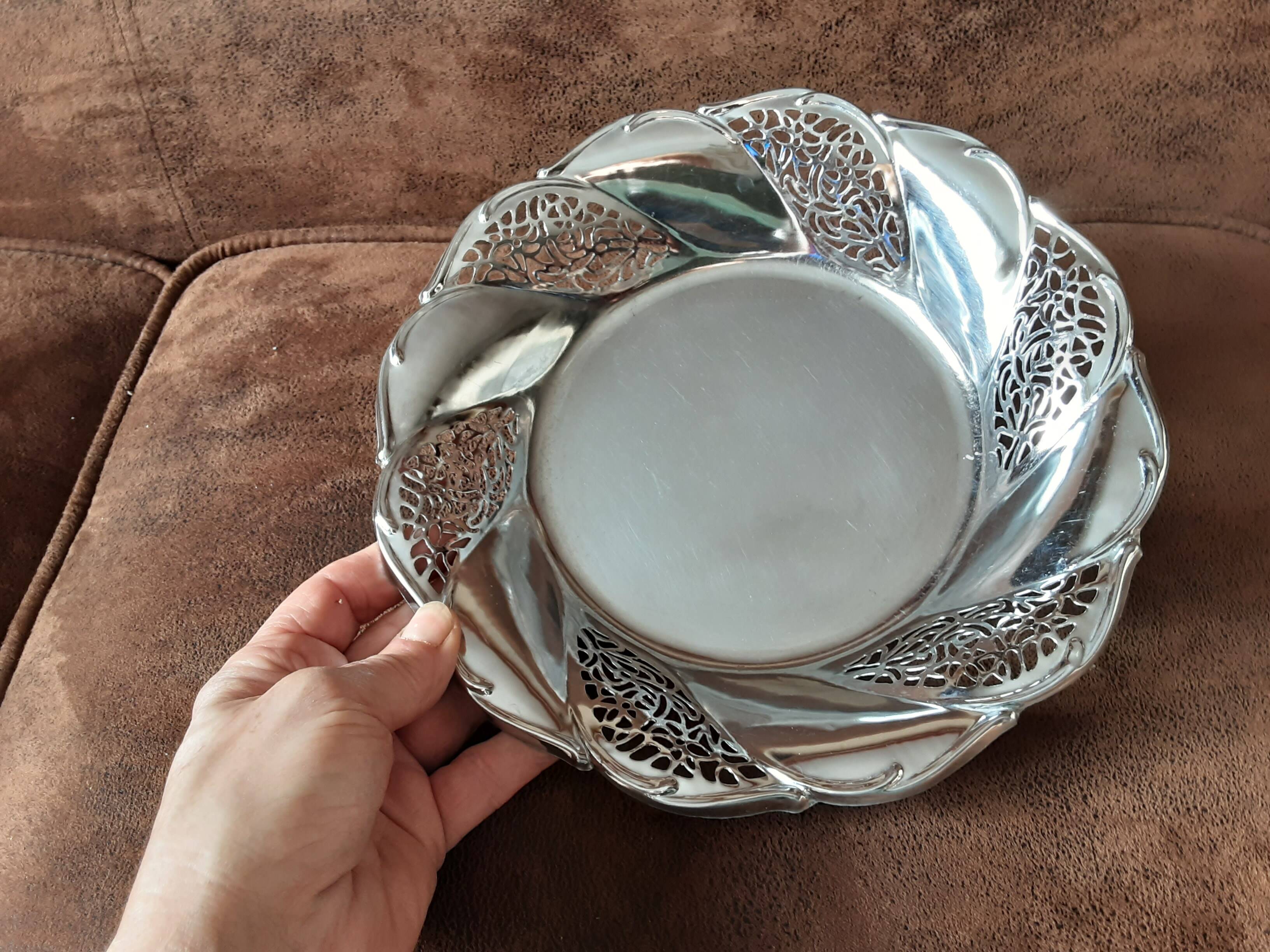 Vintage metal basket