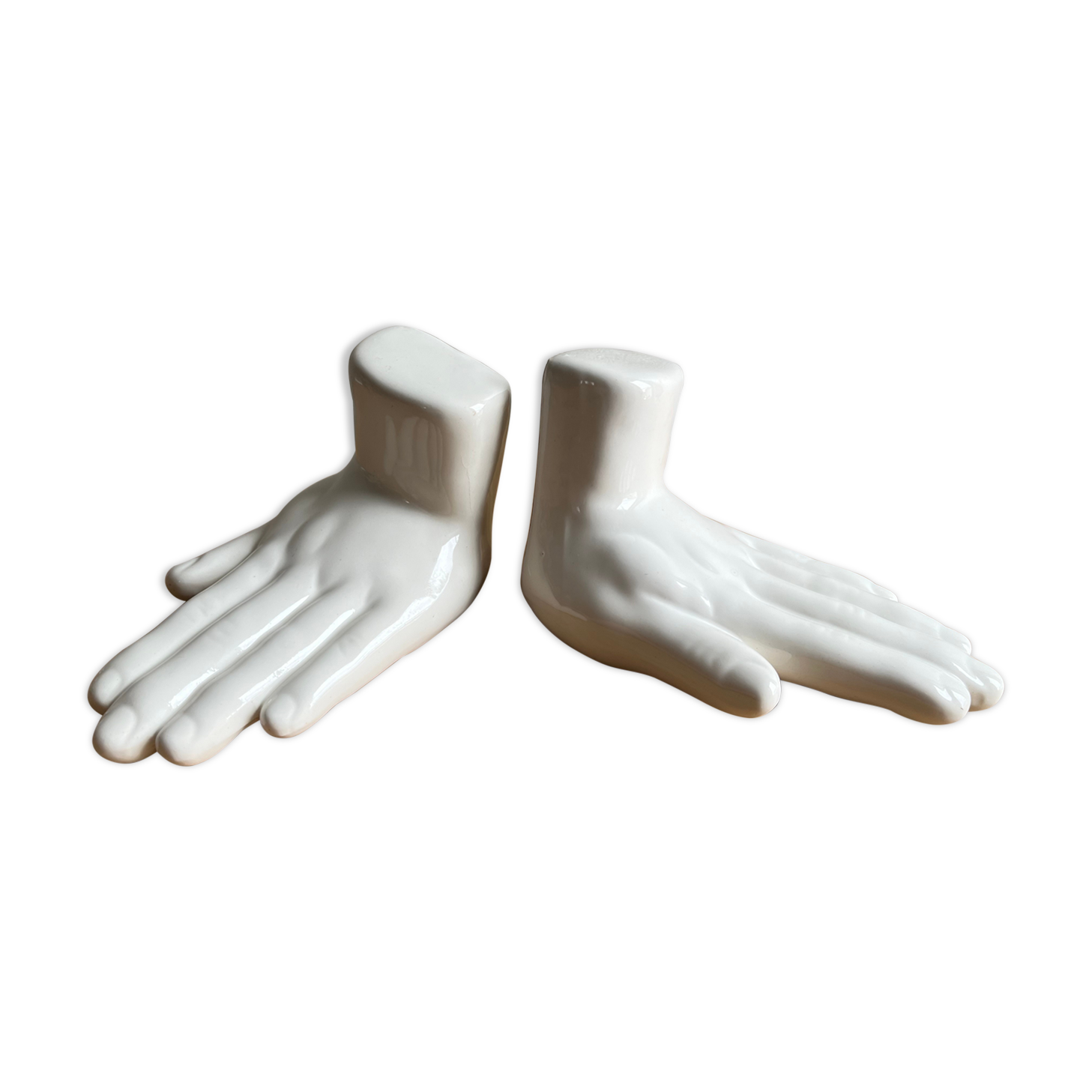 Ceramic hand book clamps