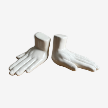 Ceramic hand book clamps