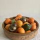 Deep dish, ceramic, glazed terracotta