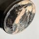 Neo-classical urn vase in black Biot glazed earth 1960