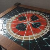 Juliette Belarti ceramic coffee table signed from the 70s