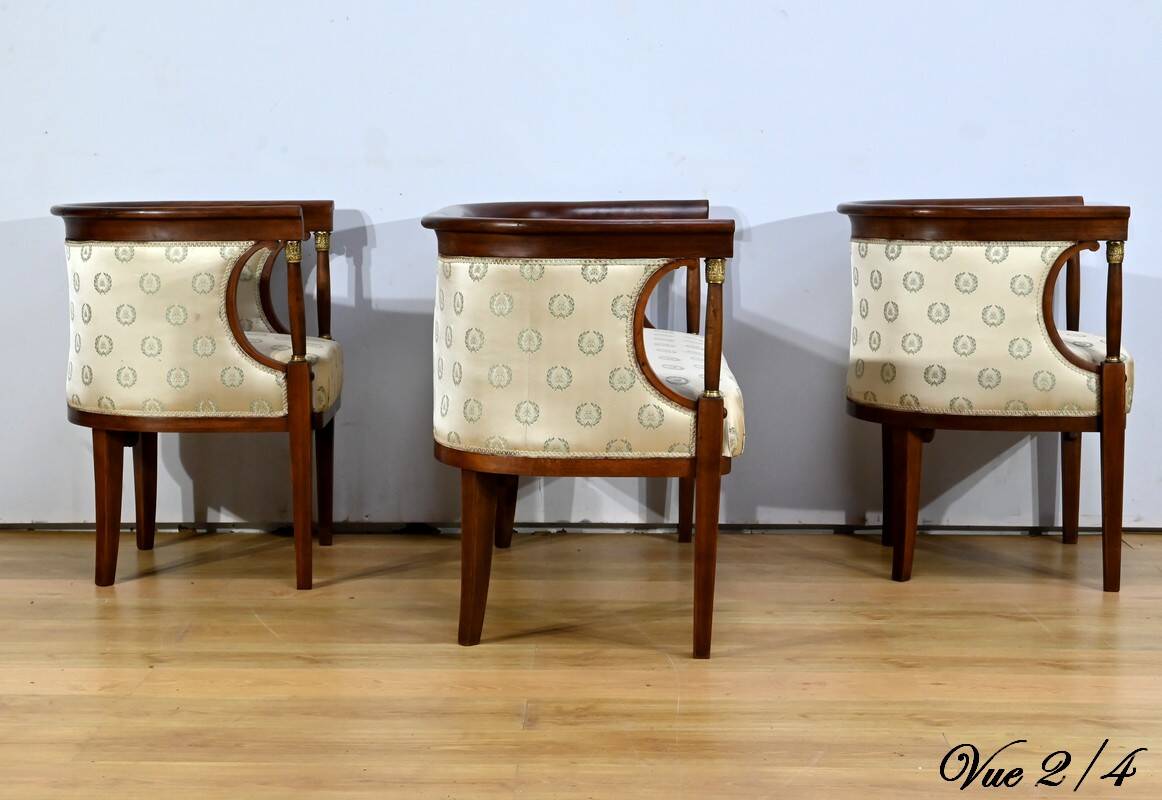 J&J Kohn Stained Beech Living Room, Empire style – Early 20th century