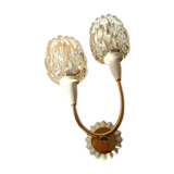 Vintage golden lotus flowers sconce 60