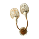Vintage golden lotus flowers sconce 60