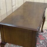 English chippendale desk in walnut from the 1950s