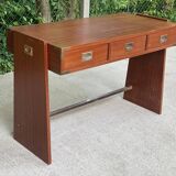 Roche Bobois Scandinavian wooden desk from the 1970s