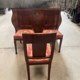 lot de trois chaises anciennes de style Empire.