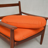 Knoll Antimott  teak armchair 1960