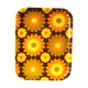 Fiberglass top floral décor design 70s