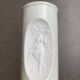 Vase en porcelaine blanche allemande du milieu du siècle par Bjørn Wiinblad pour Rosenthal