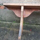 Wooden farm bench val de loi