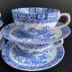 Magnifique lot de Tasses & Soucoupes China Blau - Tuppack Tiefenfurt