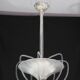 Art Decò Barovier e Toso "Fountain" Murano Glass Chandelier, 1950