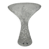 Bohemian crystal vase