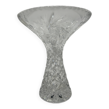 Vase en cristal du Bohême