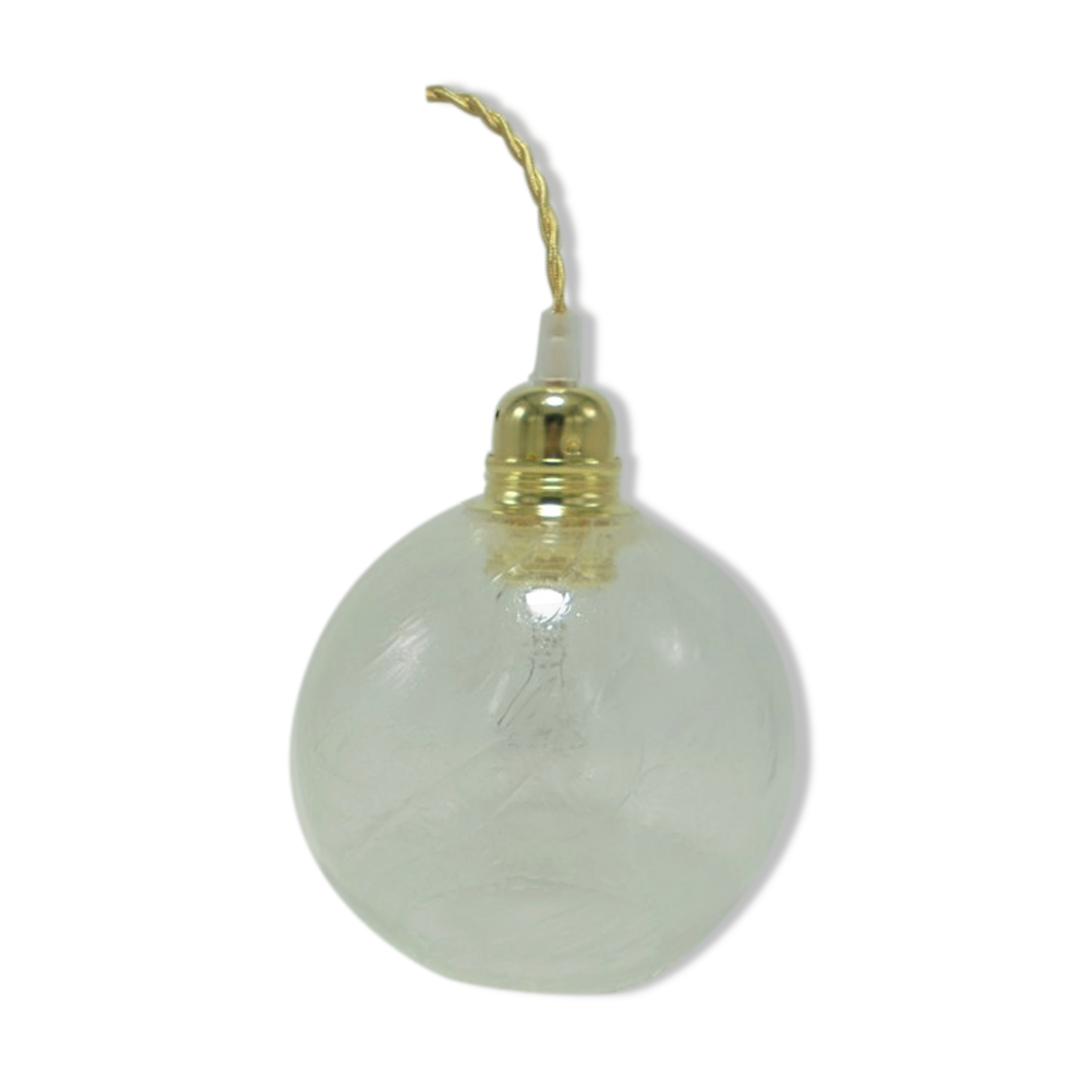 Bubble glass pendant light