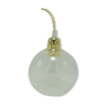 Bubbled glass pendant light