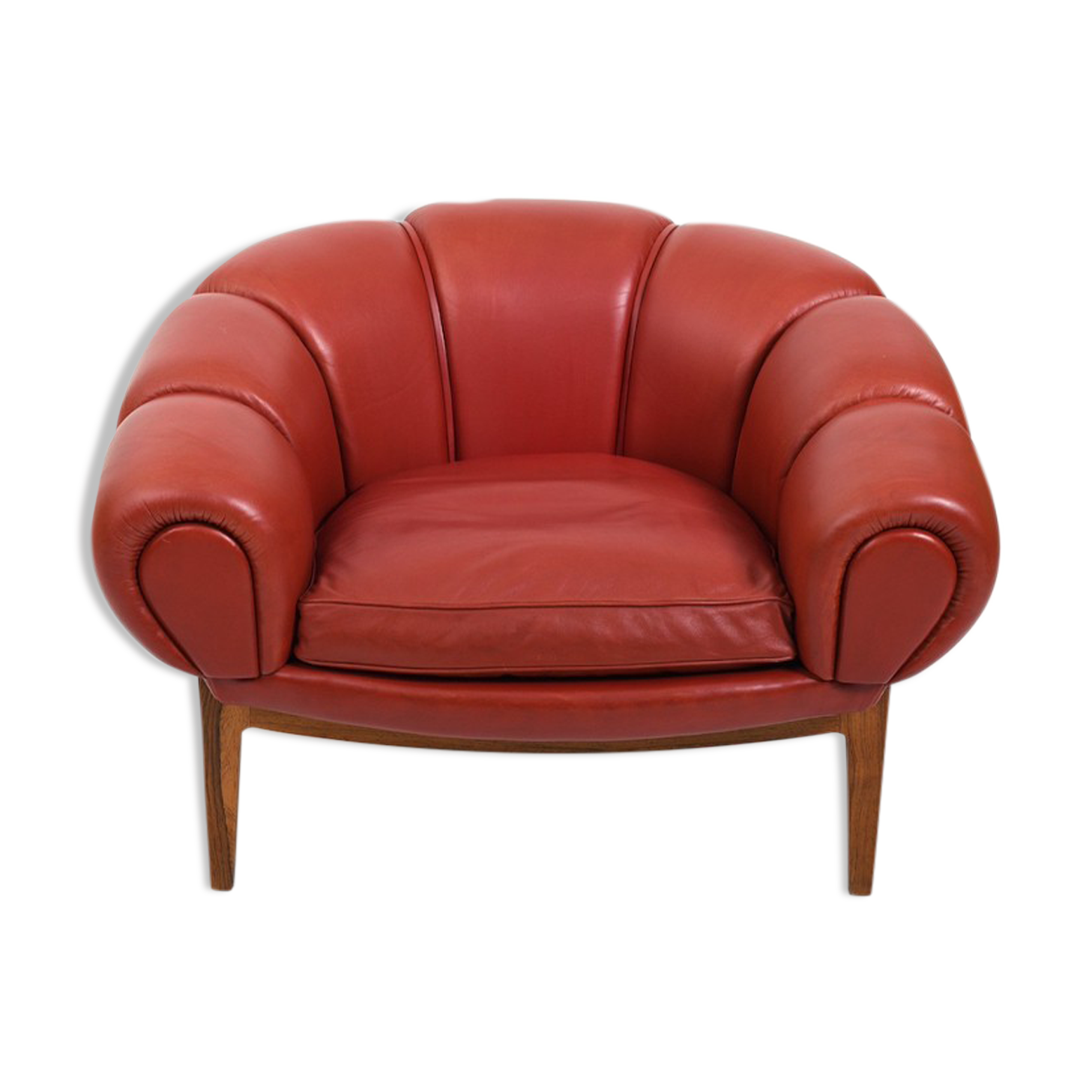 Croissant“ Easychair by Illum Wikkelsø 1950s