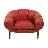 Croissant“ Easychair by Illum Wikkelsø 1950s