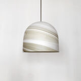 Carrara marble design glass lamp by Peill and Putzler