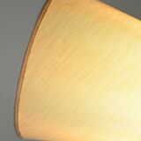 Lampadaire à trois bras en teck et laiton, Scandinavie, années 1940-1950