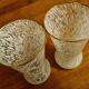 Pair of glass vases from Clichy, late 19th/early 20th century