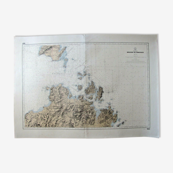 Map - Bouches de Bonifacio - Corsica