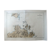 Carte - Bouches de Bonifacio - Corse