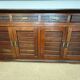 Buffet / storage unit in solid acacia wood