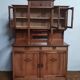 Art Nouveau Art Deco buffet in blonde walnut