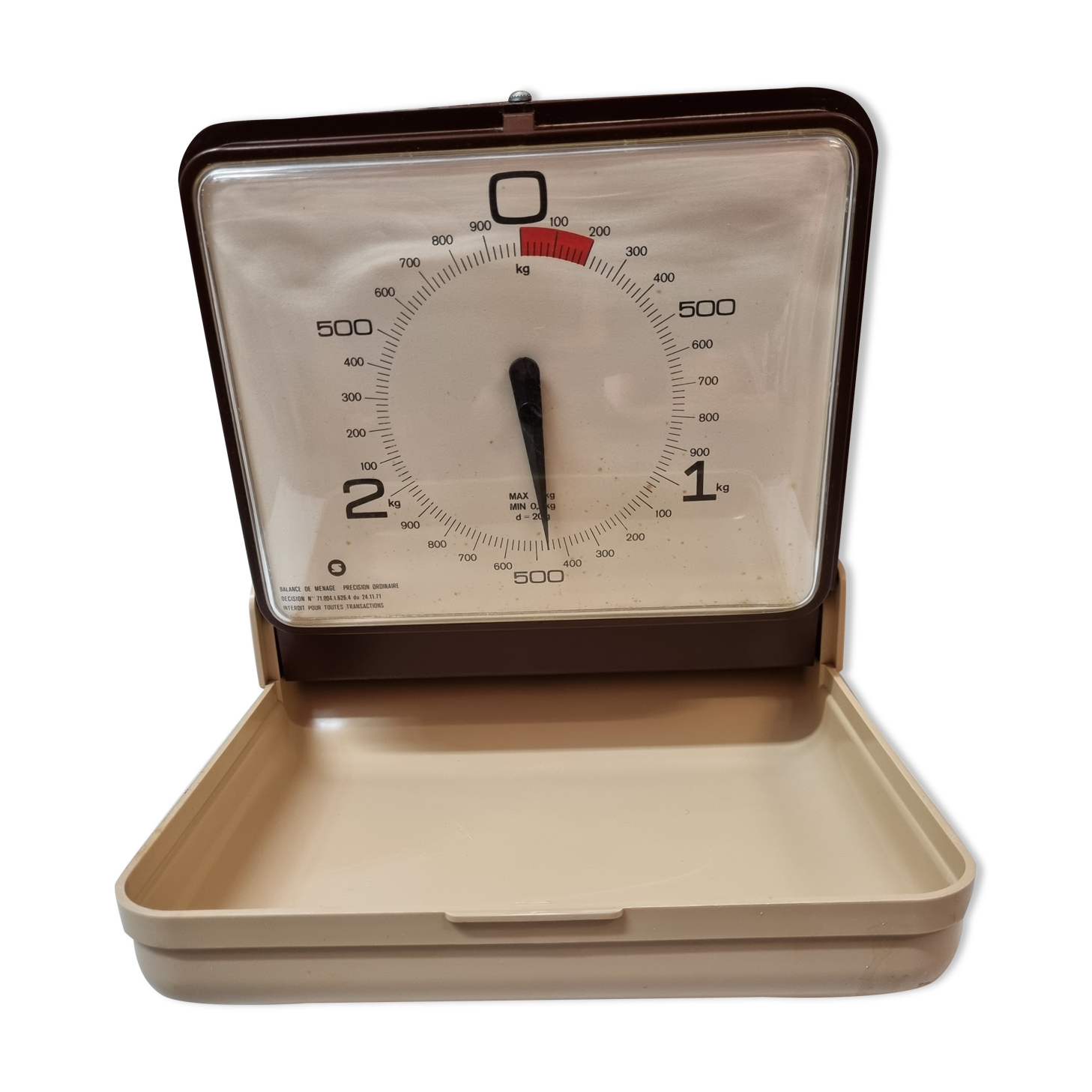 Soehnel wall scale from 1970